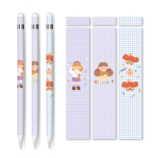 B.landd✨ สติ๊กเกอร์สำหรับปากกาไอแพด Apple pencil sticker 1/2 set film applepencil แบบด้านกันลื่น