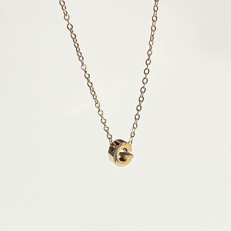 พร้อมส่ง สร้อยคอจี้อักษร