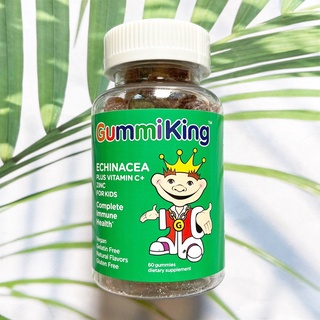 GummiKing® Echinacea Plus Vitamin C and Zinc For Kids 60 Gummies เสริมสร้างภูมิคุ้มกัน สำหรับเด็ก