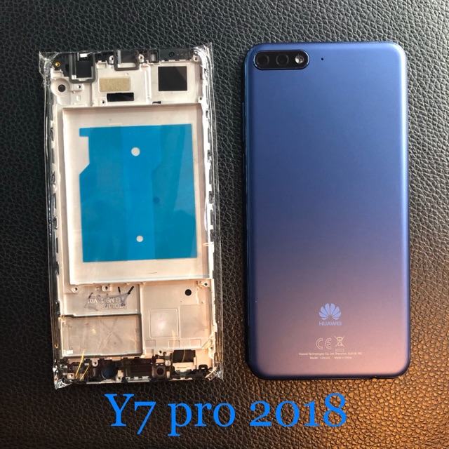 ฝาหลัง Y7 pro 2018 ฝาหลัง+เคสกลาง Huawei Y7 pro 2018