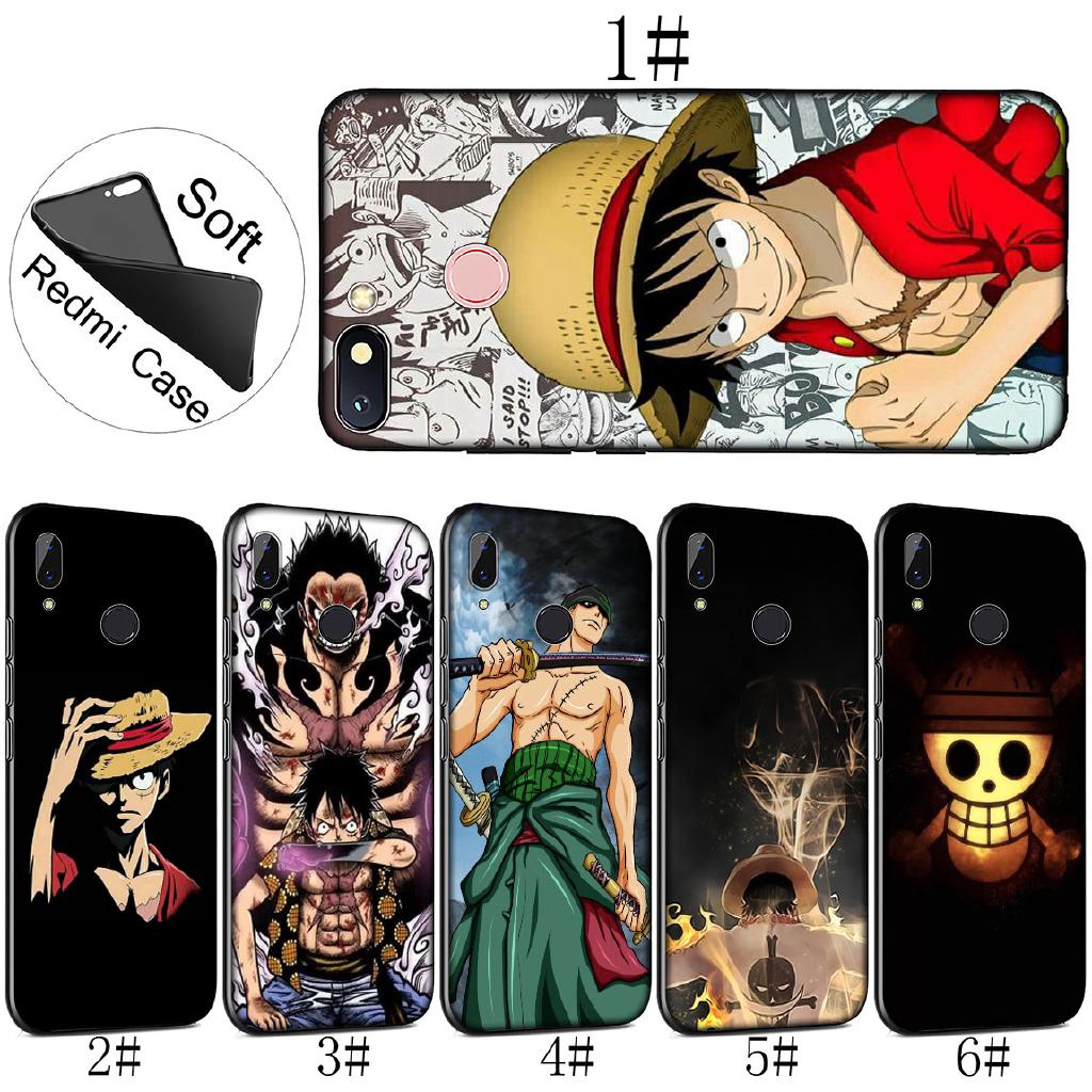 เคสโทรศัพท์มือถือลายการ์ตูน One Piece สําหรับ Xiaomi Redmi 6 A Note 7 6 Pro