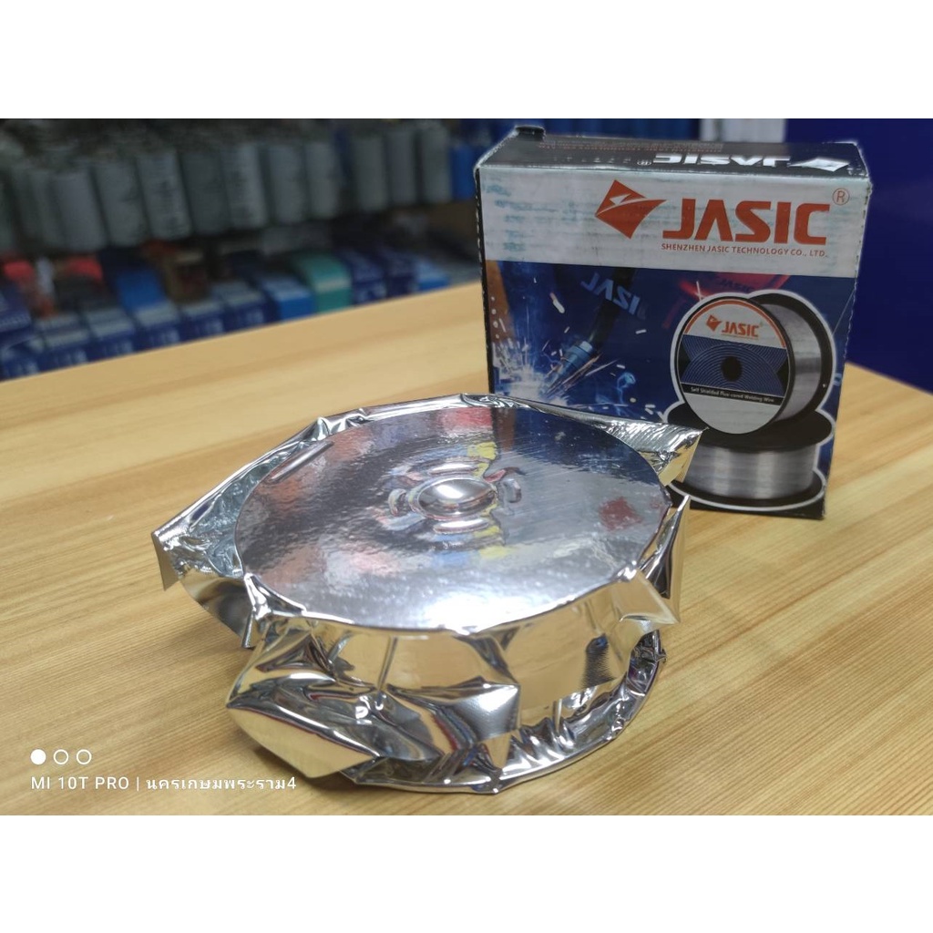 JASIC ลวดเชื่อมฟลักคอร์ E71T-GS ขนาด 0.8mm./1Kg. รูปที่ 2