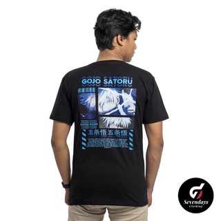 เสื้อยืดผ้าฝ้าย 100% พิมพ์ลายอนิเมะ Gojo SATORU JUJUTSU KAISEN GOJOU Senssei สไตล์ญี่ปุ่น พลัสไซซ์ XS-XXXL สีดํา สําหรับ