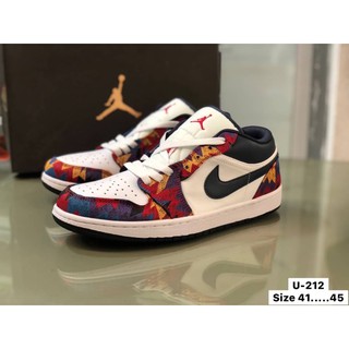 Nike Air Jordan 1 Low (size36-45)Navy - Water blue