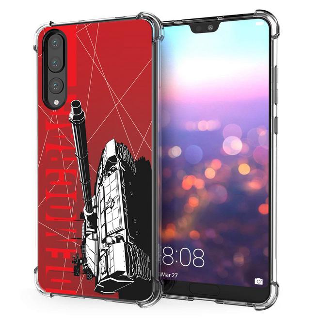 เคส สำหรับ Huawei P20 Pro War Series 3D Anti-Shock Protection TPU Case [WA002]