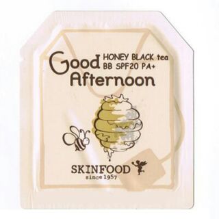 เทสเตอร์ Skinfood Good Afternoon Honey Black Tea BB SPF20 PA+ 