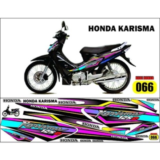 สติกเกอร์ ลายคลื่นไทย สําหรับ honda karisma 125d karisma x 125