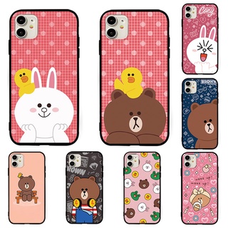 เคสโทรศัพท์มือถือ Samsung Galaxy A6 A6+ Plus A7 A8 A8+ Plus A9 2018 ปลอก TPUหมีและกระต่ายน่ารัก