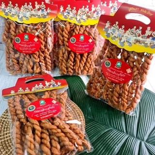 กินเพลิน✨200 กรัม ขนมเกลียวสุคนธา ขนมเกลียวสูตรโบราณ เกลียวสุคนธา
