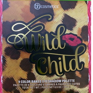 bh cosmetics Wild Child 9 Color Baked Eyeshadow Pallete