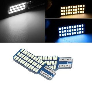 หลอดไฟท้ายรถยนต์ T10 W5W LED T10 Bulbs 168 194 2825 T10 3014 33SMD DC 12V สีขาว ฟ้า วอร์มไวท์ 2 ชิ้น