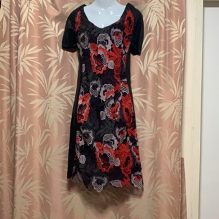 USED!! Dress หนัง ป้ายห้อย ไซส์L