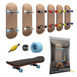 Stay Finger Skateboard ของเล่นฟิงเกอร์บอร์ดไม้ ของขวัญคริสต์มาส สําหรับเด็ก