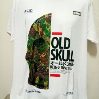 เสื้อยืดOLD SKULLสวยๆ เนื้อผ้านิ่มใส่สบาย โล๊ะสต๊อก