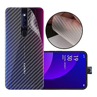 Oppo F11 PRO F11 F9 F7 F5 YOUTH F5 F1S คาร์บอนไฟเบอร์ ใส เคลือบด้าน ด้านหลัง ฟิล์มกันรอยหน้าจอ