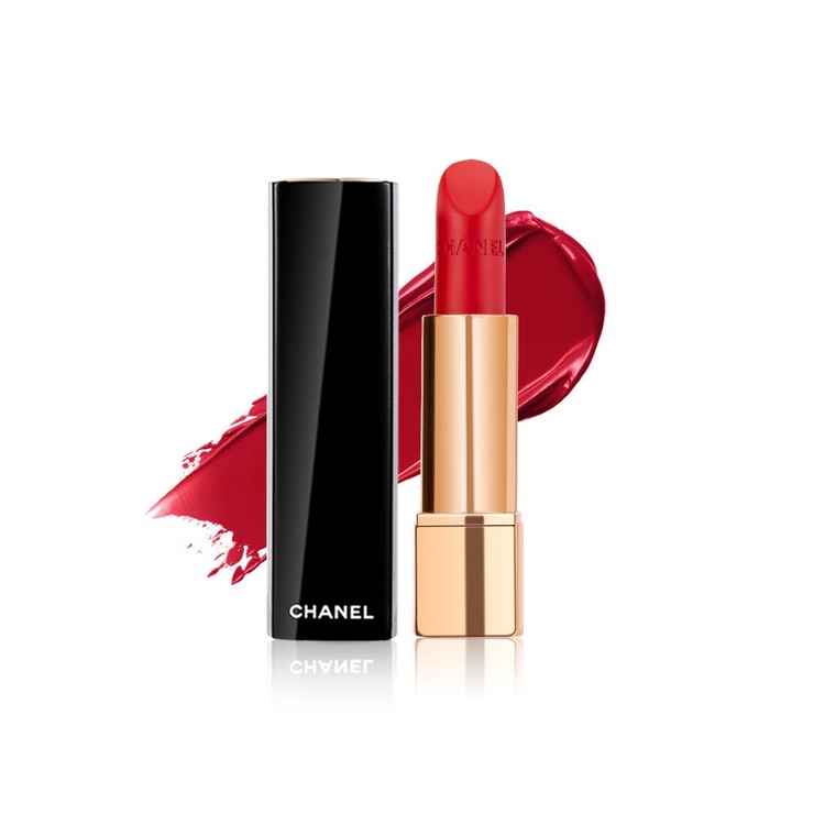 Chanel Camellia Lipstick Velvet Matte Lip Gloss 3.5g ชาแนล คาเมลเลีย แมท ลิปสติก