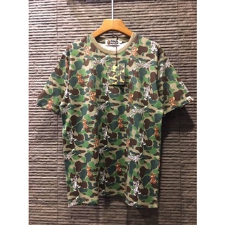 เสื้อยืด Bape x Tom and jerry t-shirt