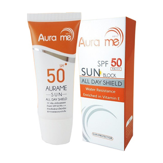 ครีมกันแดดออร่ามี Aura me AURAME SPF50 PA+++ สูตรกันน้ำ