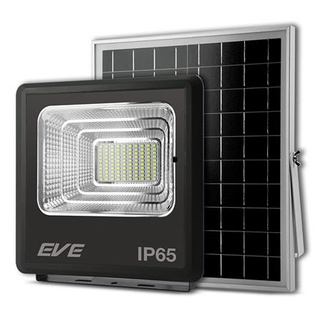 สปอทไลท์ SOLAR CELL EVE 60 วัตต์ สีดำ ผลิตจากพลาสติกคุณภาพดี และทนทานต่อการใช้งาน