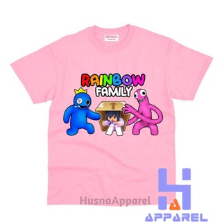 เสื้อยืด พิมพ์ลายเกม Rainbow FRIENDS ROBLOX สําหรับเด็ก