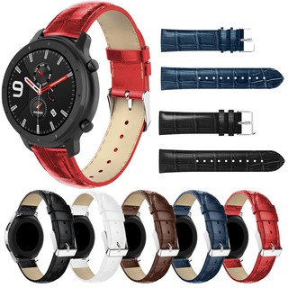 สายนาฬิกาข้อมือแบบหนัง 20 มม. สำหรับ Huami Amazfit GTR 42mm / GTR 47mm