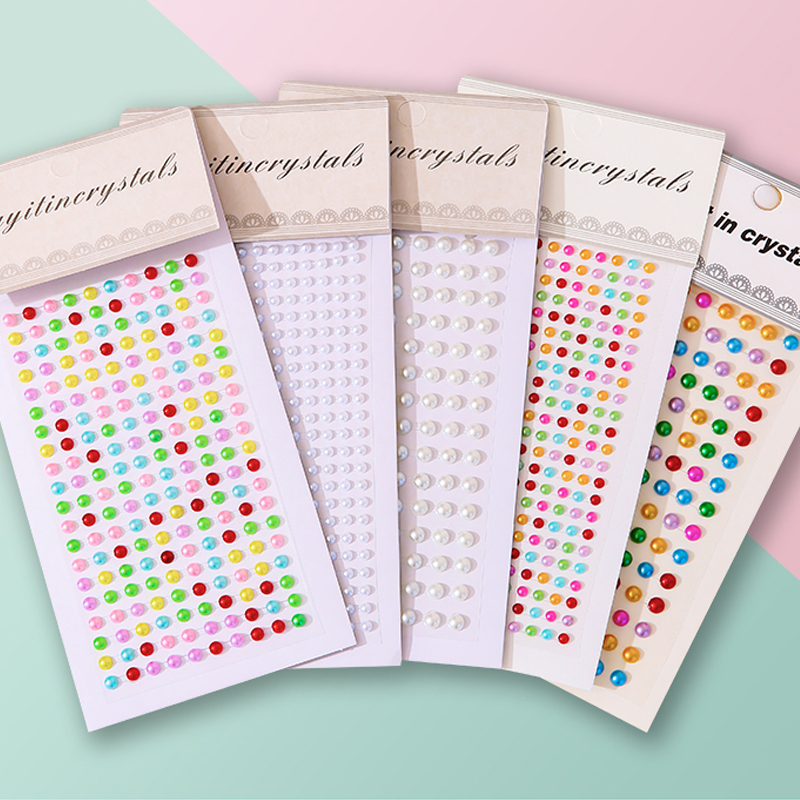 Ins สติ๊กเกอร์อะคริลิคคริสตัลเพชรคริสตัล Diy สําหรับตกแต่งโทรศัพท์มือถือ - รูปที่ 5
