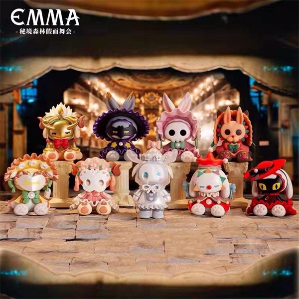 ★Hgtoys★[เลือกได้] [ของแท้] Emma Secret Forest Masquerade Series กล่องสุ่ม ตุ๊กตา อินเทรนด์ เล่นเครื่องประดับ ของขวัญ
