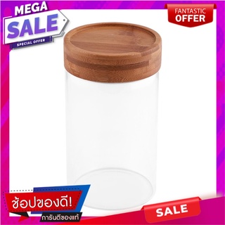 ขวดโหลแก้วฝาเกลียว BETTY 0.9 ลิตร ขวดโหล ROUND GLASS CANISTER WITH SCREW LID BETTY 0.9L