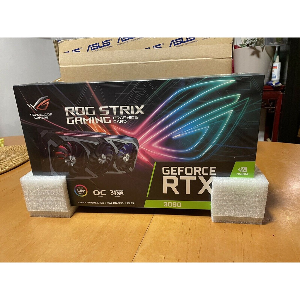 ASUS ROG Strix GeForce RTX 3090 OC 24GB GDDR6X Grafikkarte