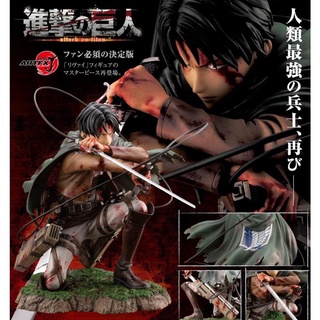 [Pre-order:2022-12] Kotobukiya Attack on Titan ARTFX J Levi Ackerman Fortitude ver. Figure 1/7 Pre-Painted PVC Statue