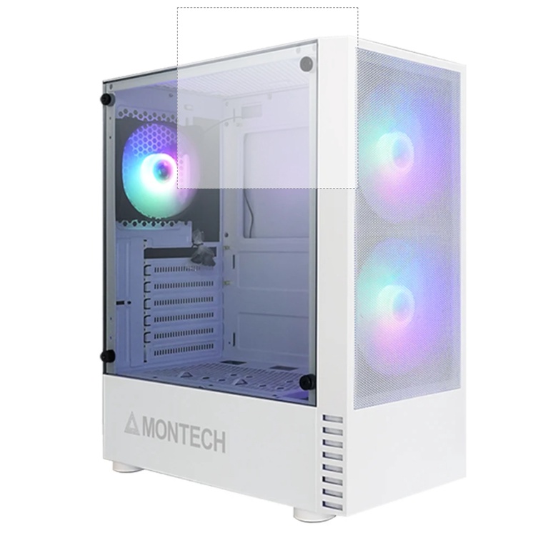 คอมพิวเตอร์ประกอบ CPU R5 3500 / B450 / RAM 16GB / M.2 250GB / VGA GT710 4HDMI / 550W 80+ / MONTECH X