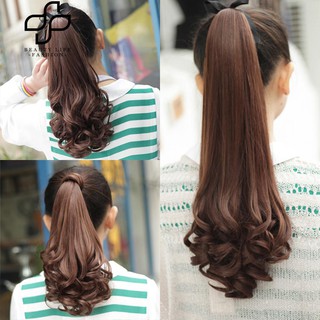 ยืดผมยาวหางยาวตรงยาวรอบห่อตัว Ribpie ใน Hairpiece