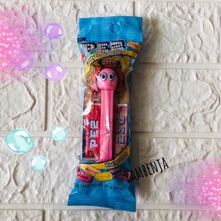 ลูกอมรสผลไม้ PEZ เพซ พร้อมแท่งการ์ตูน ลาย Ladybug แพคอเมริกา USA 🍭