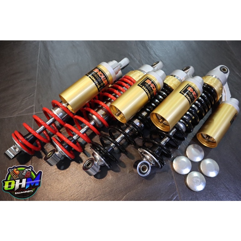 [ใส่โค้ด OHMOCT  ลด130฿]   โช๊คหลัง SHOWA  เเก๊สเเท้ ซีลเเท้ โช๊คหลังโชว่าเทค2 สตรัททอง SHOWA Tec2 เ