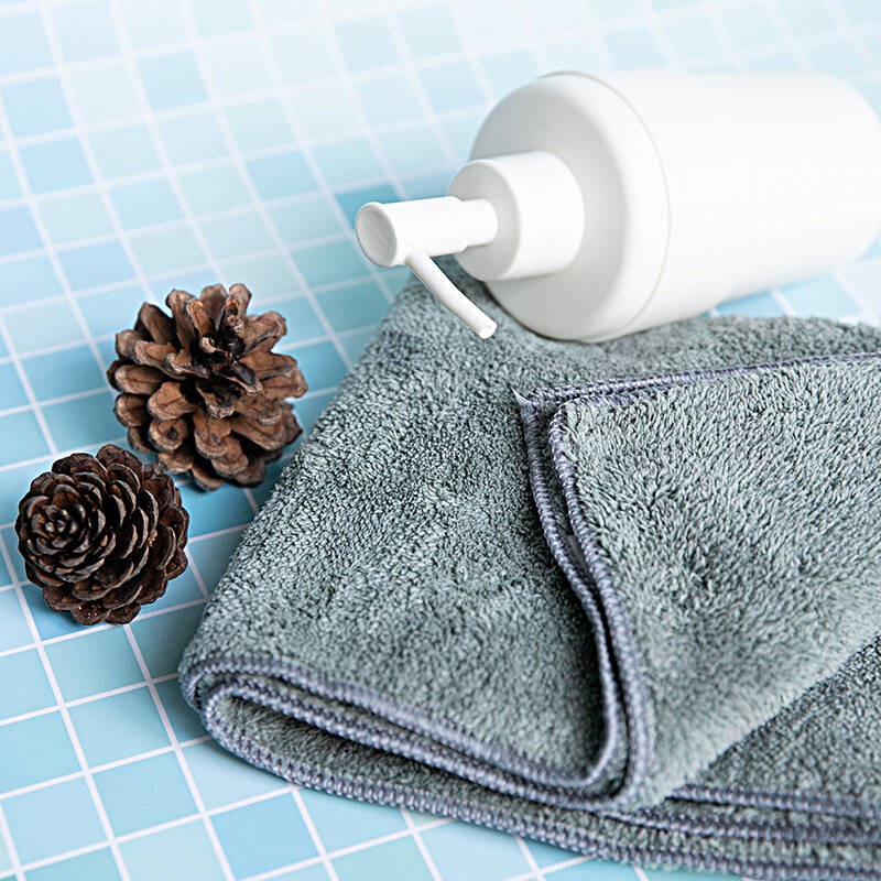 ผ้าขนหนูอาบน้ำ ผ้าเช็ดหน้า Magic Towel (เมจิค) ผ้าขนหนู ไมโครไฟเบอร์ สีพาสเทล Size M มีให้เลือก 4 สี