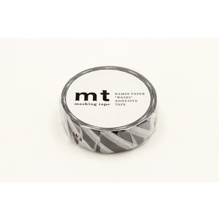 mt masking tape stripe black 2 (MT01D380) / เทปตกแต่งวาชิ ลาย stripe black 2 แบรนด์ mt masking tape ประเทศญี่ปุ่น