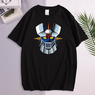 เสื้อยืดคอกลม แขนสั้น พิมพ์ลายการ์ตูนกราฟฟิค Mazinger Z แฟชั่นฤดูร้อน สําหรับผู้ชาย