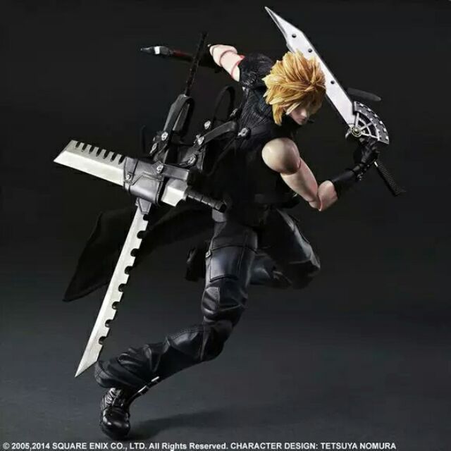 Play Arts  Kai Cloud Strife Final Fantasy Figure 25cm