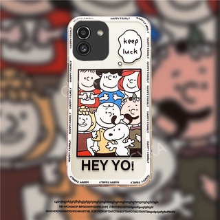 2022 Cartoon เคส Samsung A03 NEW Ins เคสโทรศัพท์ For Samsung Galaxy A03 Cute Silicone Shockproof Soft เคสGalaxyA03