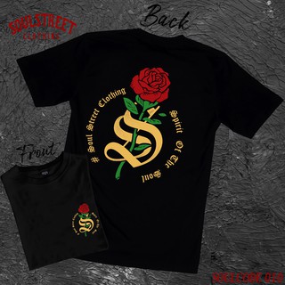 เสื้อยืด SoulStreet Clothingลาย SOUL ROSE   ขนาด M-4XL