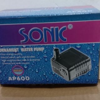 ปั๊มน้ำยี่ห้อ SONlC รุ่น:AP-600  ปั๊มน้ำขนาดเล็ก