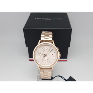 นาฬิกา TOMMY HILFIGER WOMENS 1781788 QUARTZ MULTIFUNCTION พร้อมกล่อง (ใหม่)