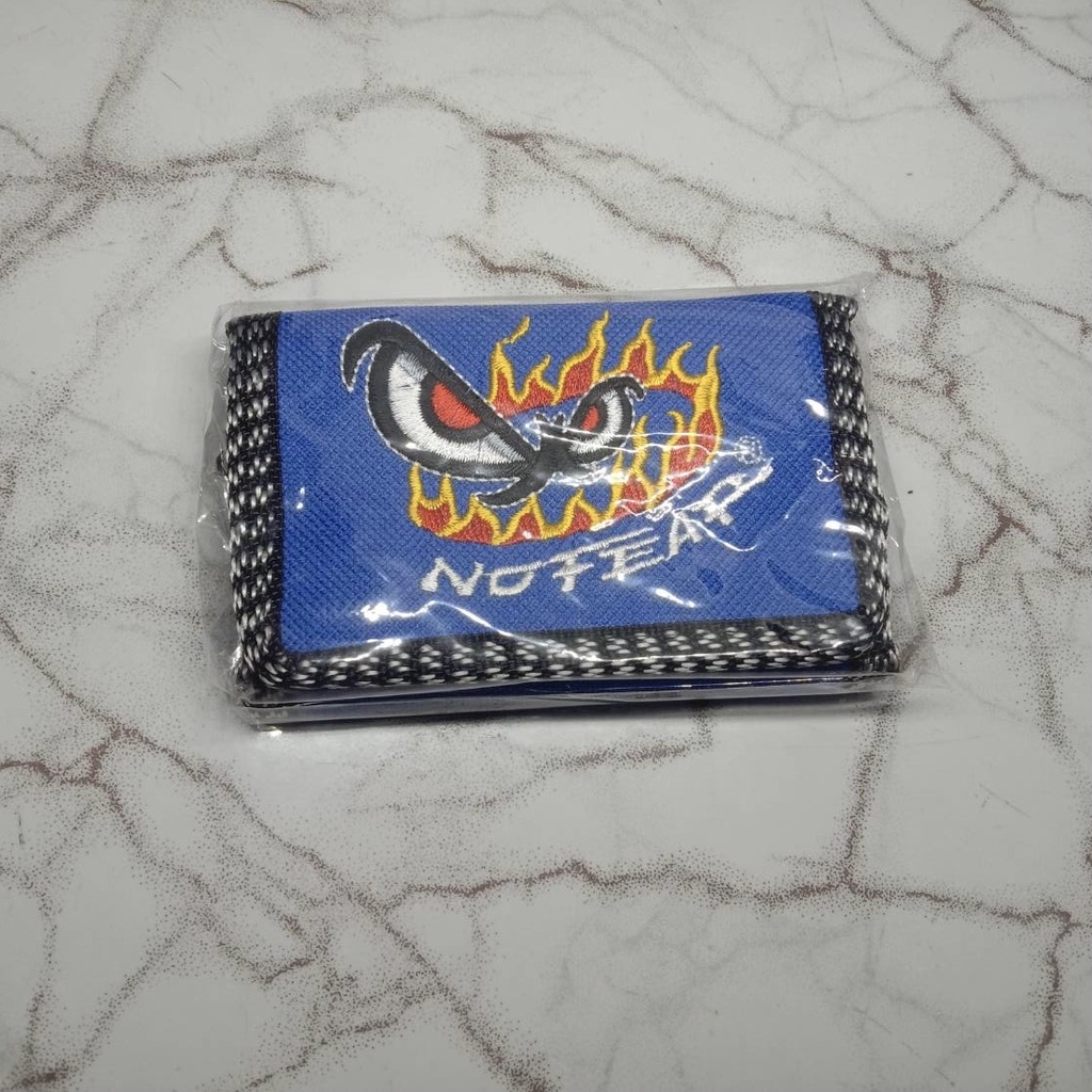 🔥 กระเป๋าสตางค์ “No Fear” สไตล์เท่ ดุดัน คลาสสิกจากยุค 90! 🔥 Wallet – Classic 90s Style for Men