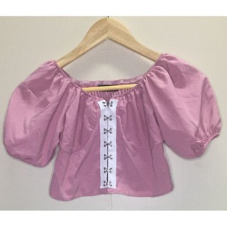 เสื้อแฟชั่นสวยสไตล์เกาหลีเป็นเสื้อครอปสวยไม่ไหว