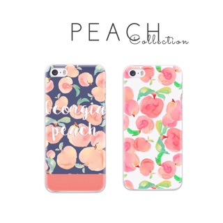 เคสโทรศัพท์ลายลูกพีช peach