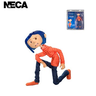 NECA  Coraline – Articulated Figure – Coraline in Striped Shirt and Jeans