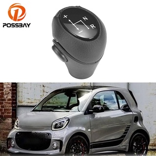 【TokTik Hot Style】ลูกบิดเกียร์อัตโนมัติ สีดํา สําหรับ Smart Two Cabrio Coupe 451 2007-2019/450 2004-20007