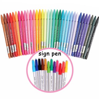 Monami ยกเซต Plus Pen และ Monami Sign Pen โมนามิ พลัสเพน ปากกา ปากกาสีน้ำ 36สี , 12สี