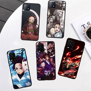 เคสโทรศัพท์มือถือ ลายการ์ตูนอนิเมะ Demon Slayer สําหรับ Samsung Galaxy M02 A02 A03S A6 A7 A8 A9 A10 A10S Plus IJ4