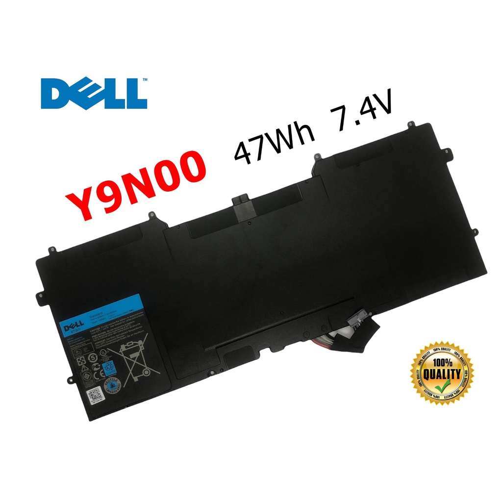 Dell แบตเตอรี่ Y9N00 (สำหรับ XPS12 XPS13 L321X L322X L311X 13 9333 9Q33 C4K9V) Dell Battery Notebook